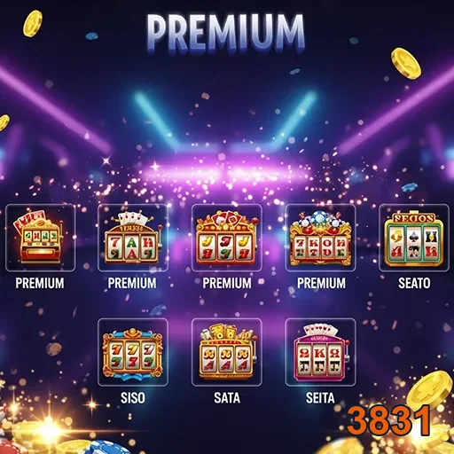 Imagem de jogos diversos no site 3831, com foco na variedade de entretenimento digital.